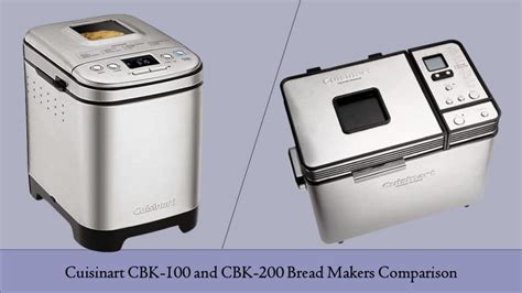 Cuisinart Bread Machines Reviews and Comparing: CBK 100 vs .